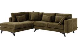 Goossens hoekbank chambre groen stof - 8235599-goossens-chambre-bank-stof-groen-02