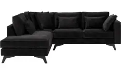 Goossens hoekbank chambre grijs stof - 8235600-goossens-chambre-bank-stof-grijs-01