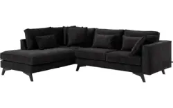 Goossens hoekbank chambre grijs stof - 8235600-goossens-chambre-bank-stof-grijs-01