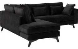 Goossens hoekbank chambre grijs stof - 8235600-goossens-chambre-bank-stof-grijs-01