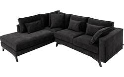 Goossens hoekbank chambre grijs stof - 8235600-goossens-chambre-bank-stof-grijs-01