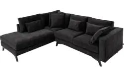 Goossens hoekbank chambre grijs stof - 8235600-goossens-chambre-bank-stof-grijs-01