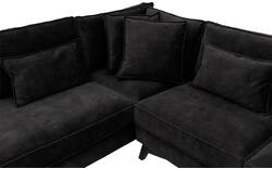 Goossens hoekbank chambre grijs stof - 8235600-goossens-chambre-bank-stof-grijs-01