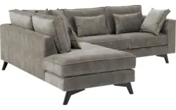 Goossens hoekbank chambre grijs stof - 8235602-goossens-chambre-bank-stof-grijs-01