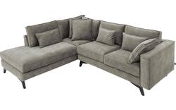 Goossens hoekbank chambre grijs stof - 8235602-goossens-chambre-bank-stof-grijs-01
