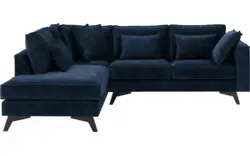 Goossens hoekbank chambre blauw stof - 8235603-goossens-chambre-bank-stof-blauw-01