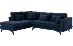 Goossens hoekbank chambre blauw stof - 8235603-goossens-chambre-bank-stof-blauw-01