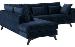 Goossens hoekbank chambre blauw stof - 8235603-goossens-chambre-bank-stof-blauw-01