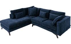Goossens hoekbank chambre blauw stof - 8235603-goossens-chambre-bank-stof-blauw-01