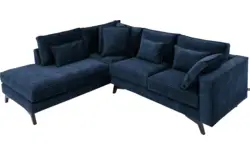 Goossens hoekbank chambre blauw stof - 8235603-goossens-chambre-bank-stof-blauw-01