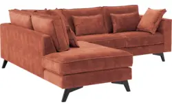 Goossens hoekbank chambre roze stof - 8235604-goossens-chambre-bank-stof-roze-01