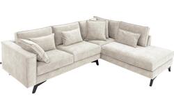 Goossens hoekbank chambre bruin stof - 8235609-goossens-chambre-bank-stof-bruin-01