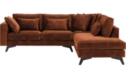 Goossens hoekbank chambre bruin stof - 8235610-goossens-chambre-bank-stof-bruin-01