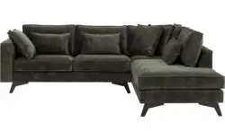 Goossens hoekbank chambre groen stof - 8235613-goossens-chambre-bank-stof-groen-01