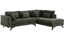 Goossens hoekbank chambre groen stof - 8235613-goossens-chambre-bank-stof-groen-01