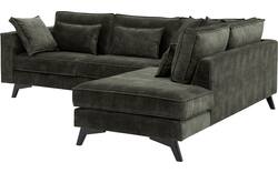 Goossens hoekbank chambre groen stof - 8235613-goossens-chambre-bank-stof-groen-01