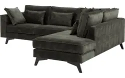 Goossens hoekbank chambre groen stof - 8235613-goossens-chambre-bank-stof-groen-01
