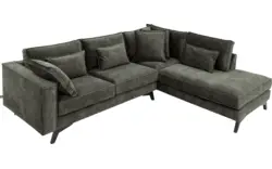 Goossens hoekbank chambre groen stof - 8235613-goossens-chambre-bank-stof-groen-01