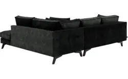 Goossens hoekbank chambre zwart stof - 8235614-goossens-chambre-bank-stof-zwart-01