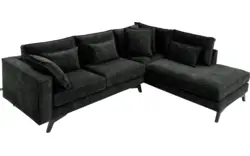 Goossens hoekbank chambre zwart stof - 8235614-goossens-chambre-bank-stof-zwart-01