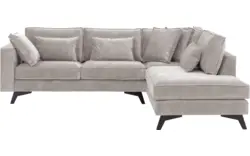Goossens hoekbank chambre grijs stof - 8235616-goossens-chambre-bank-stof-grijs-01