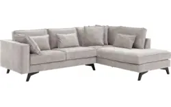 Goossens hoekbank chambre grijs stof - 8235616-goossens-chambre-bank-stof-grijs-01
