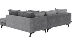 Goossens hoekbank chambre grijs stof - 8235617-goossens-chambre-bank-stof-grijs-01
