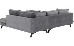 Goossens hoekbank chambre grijs stof - 8235617-goossens-chambre-bank-stof-grijs-01
