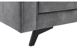 Goossens hoekbank chambre grijs stof - 8235617-goossens-chambre-bank-stof-grijs-01