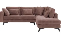 Goossens hoekbank chambre roze stof - 8235618-goossens-chambre-bank-stof-roze-01