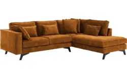 Goossens hoekbank chambre bruin stof - 8235620-goossens-chambre-bank-stof-bruin-01