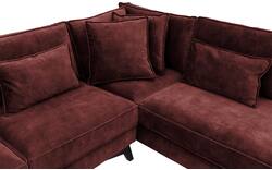 Goossens hoekbank chambre rood stof - 8235622-goossens-chambre-bank-stof-rood-01