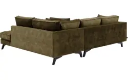 Goossens hoekbank chambre groen stof - 8235624-goossens-chambre-bank-stof-groen-01