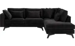 Goossens hoekbank chambre grijs stof - 8235625-goossens-chambre-bank-stof-grijs-01
