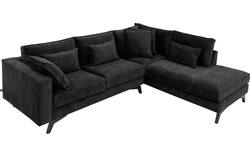 Goossens hoekbank chambre grijs stof - 8235625-goossens-chambre-bank-stof-grijs-01