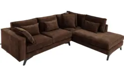 Goossens hoekbank chambre bruin stof - 8235626-goossens-chambre-bank-stof-bruin-01