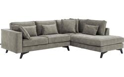 Goossens hoekbank chambre grijs stof - 8235627-goossens-chambre-bank-stof-grijs-01