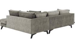 Goossens hoekbank chambre grijs stof - 8235627-goossens-chambre-bank-stof-grijs-01