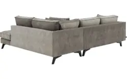 Goossens hoekbank chambre grijs stof - 8235627-goossens-chambre-bank-stof-grijs-01