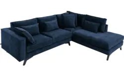 Goossens hoekbank chambre blauw stof - 8235628-goossens-chambre-bank-stof-blauw-01