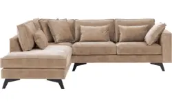 Goossens hoekbank chambre bruin stof - 8235632-goossens-chambre-bank-stof-bruin-01
