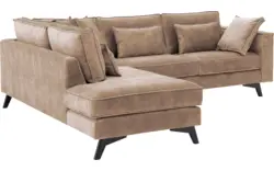 Goossens hoekbank chambre bruin stof - 8235632-goossens-chambre-bank-stof-bruin-01