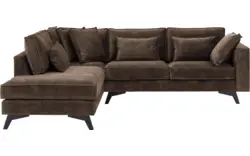 Goossens hoekbank chambre bruin stof - 8235633-goossens-chambre-bank-stof-bruin-01