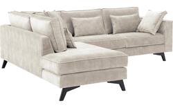 Goossens hoekbank chambre bruin stof - 8235634-goossens-chambre-bank-stof-bruin-01