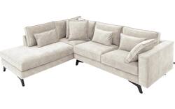 Goossens hoekbank chambre bruin stof - 8235634-goossens-chambre-bank-stof-bruin-01