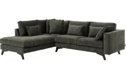 Goossens hoekbank chambre groen stof - 8235638-goossens-chambre-bank-stof-groen-01
