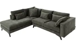 Goossens hoekbank chambre groen stof - 8235638-goossens-chambre-bank-stof-groen-01