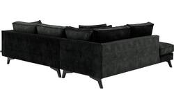 Goossens hoekbank chambre zwart stof - 8235639-goossens-chambre-bank-stof-zwart-01