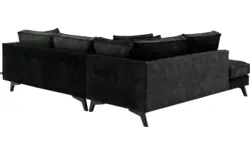 Goossens hoekbank chambre zwart stof - 8235639-goossens-chambre-bank-stof-zwart-01
