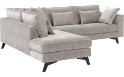 Goossens hoekbank chambre grijs stof - 8235641-goossens-chambre-bank-stof-grijs-01